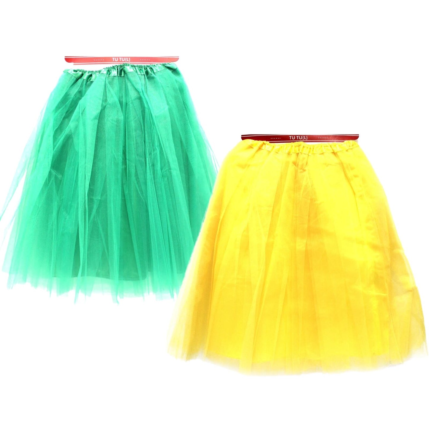 2x Yellow Tulle Ballerina Tutu ¨C Large, Perfect for Costumes, Dance, and Events Australia Day