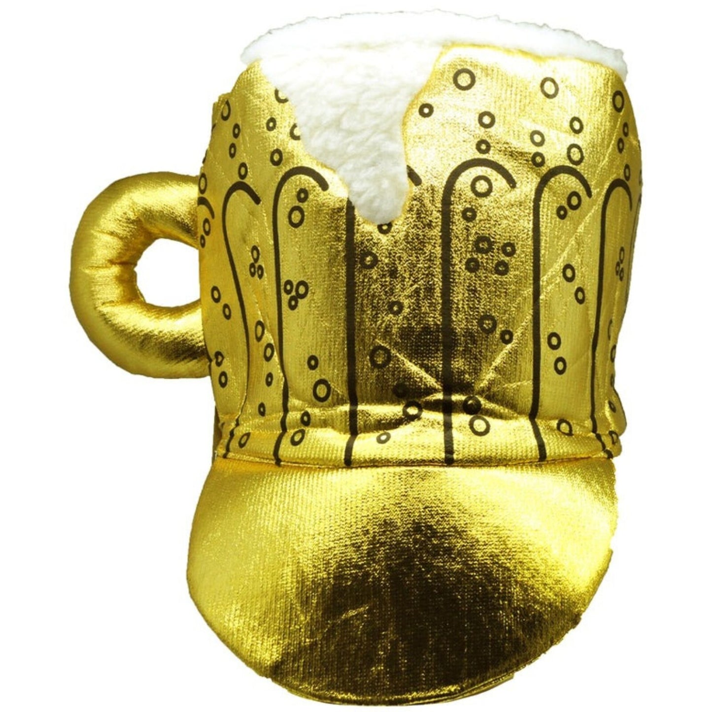 Gold Beer Novelty Hat ¨C Fun Party Costume for Australia Day, St. Patrick¡¯s Day, Oktoberfest