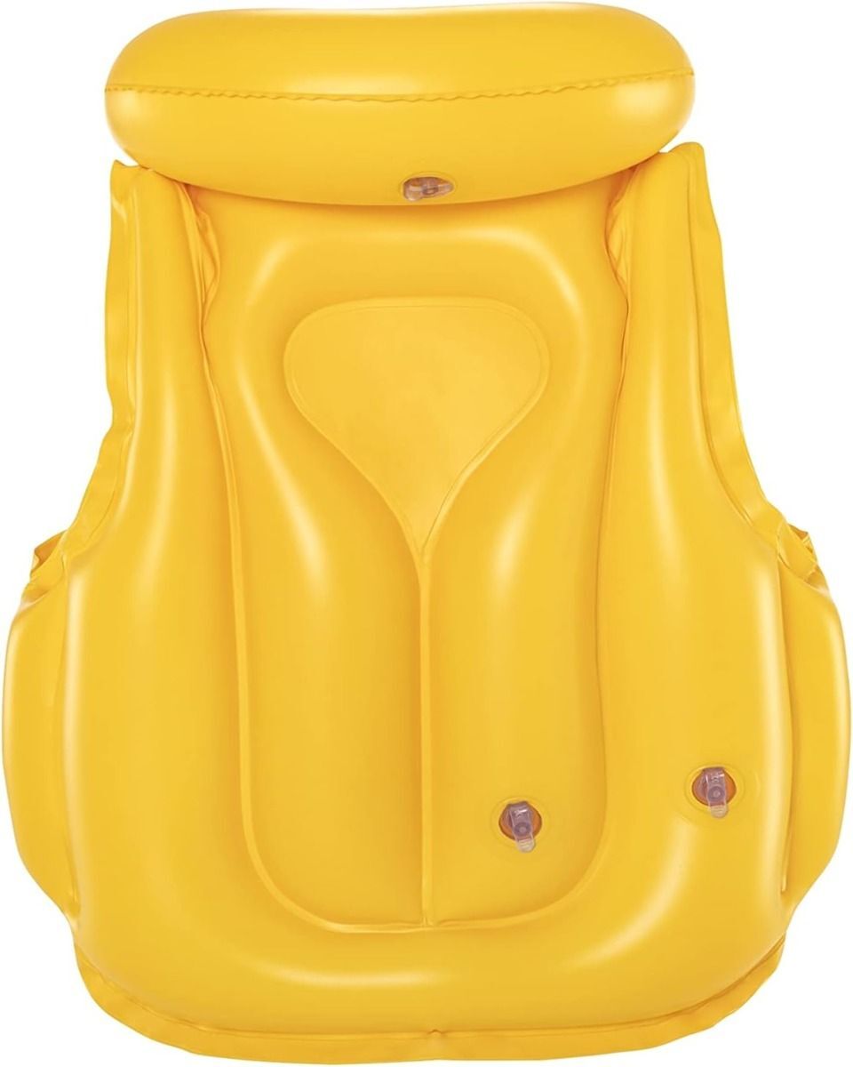 Inflatable Vest For Learning to Swim Buoyancy Float Swim Pool 51 cm x 46 cm