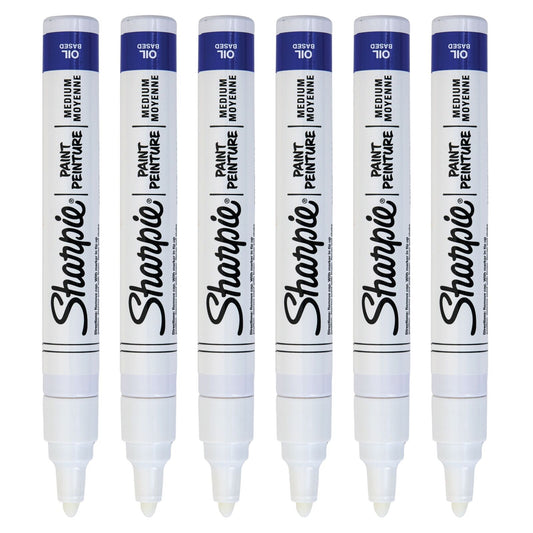 Sharpie Oil-Based Paint Marker in White Medium Point
