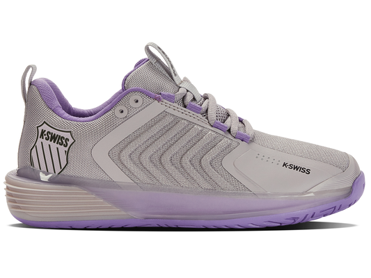 K-Swiss Ultrashot 3 Womens Tennis Shoes Runners Sneakers in Purple Rain - US 8.5