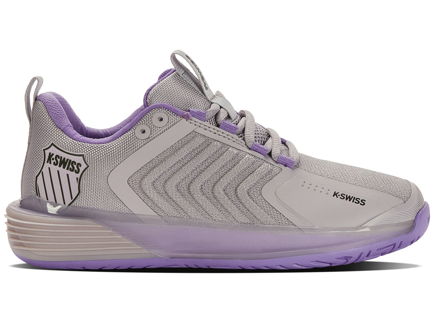 K-Swiss Ultrashot 3 Womens Tennis Shoes Runners Sneakers in Purple Rain - US 9