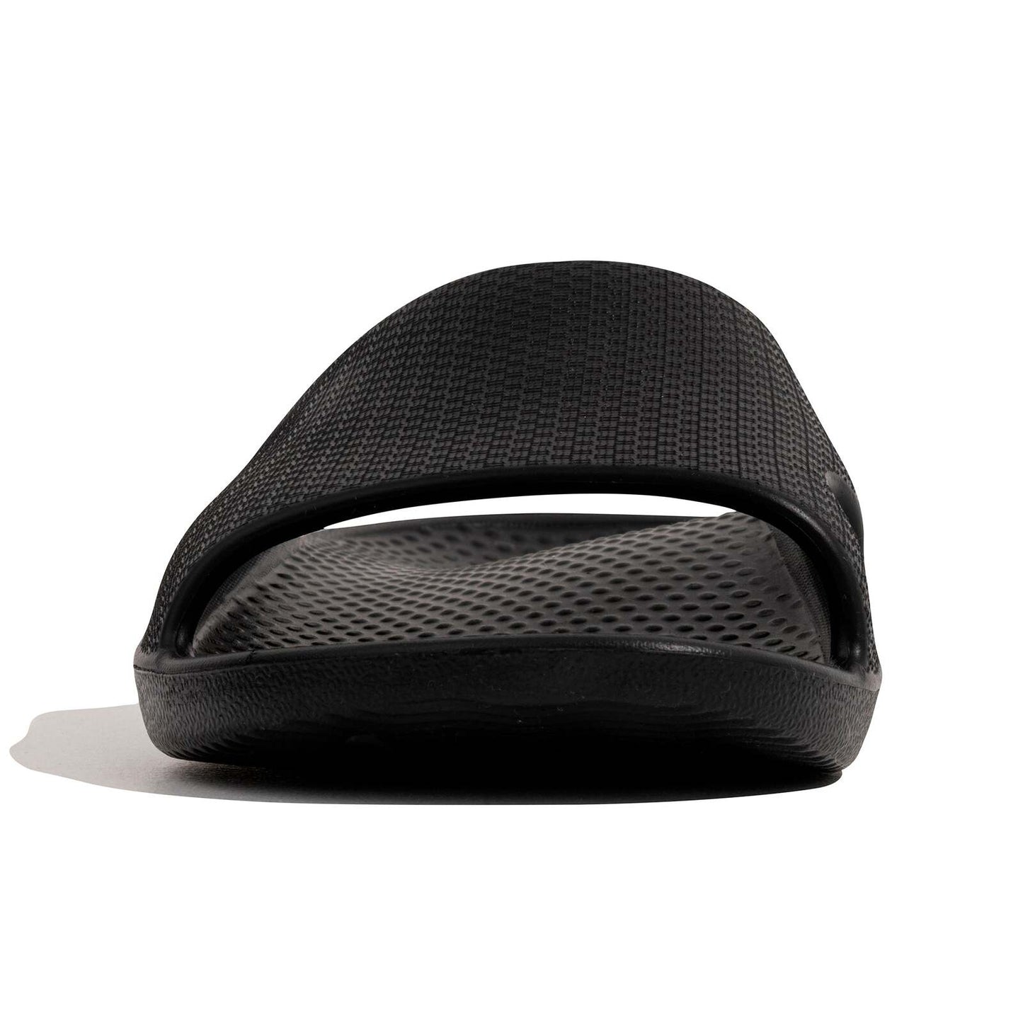 Archline Rebound Orthotic Slides Flip Flop Thongs Slip On Arch Support - Black - Euro 44