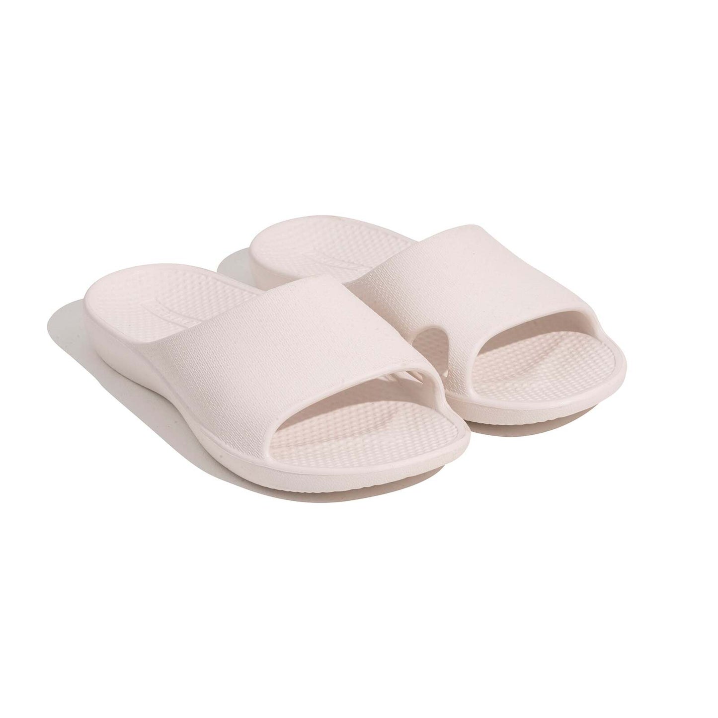 Archline Rebound Orthotic Slides Flip Flop Thongs Slip On Arch Support - White - Euro 42