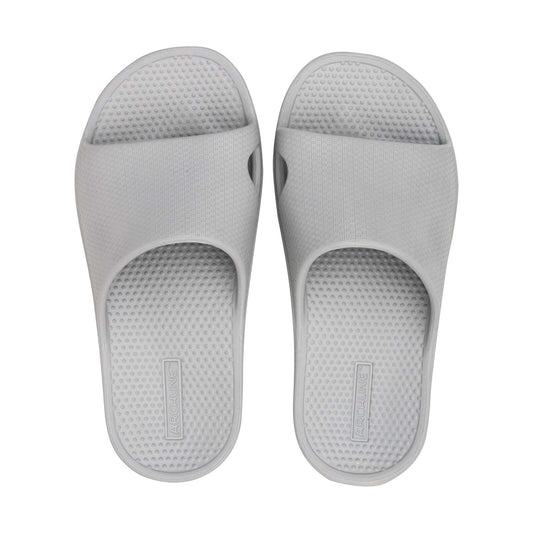 Archline Rebound Orthotic Slides Flip Flop Thongs Slip On Arch Support - Stone Grey - Euro 41