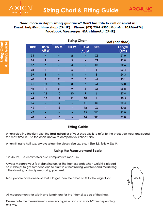 ARCHLINE Breeze Arch Support Orthotic Thongs Flip Flops Arch Support - Black - 36 EUR (Womens 5US)