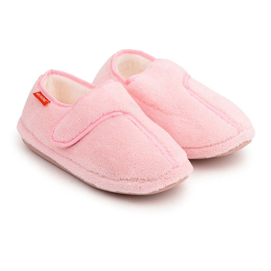 ARCHLINE Orthotic Plus Slippers Closed Scuffs Pain Relief Moccasins - Pink - EU 39