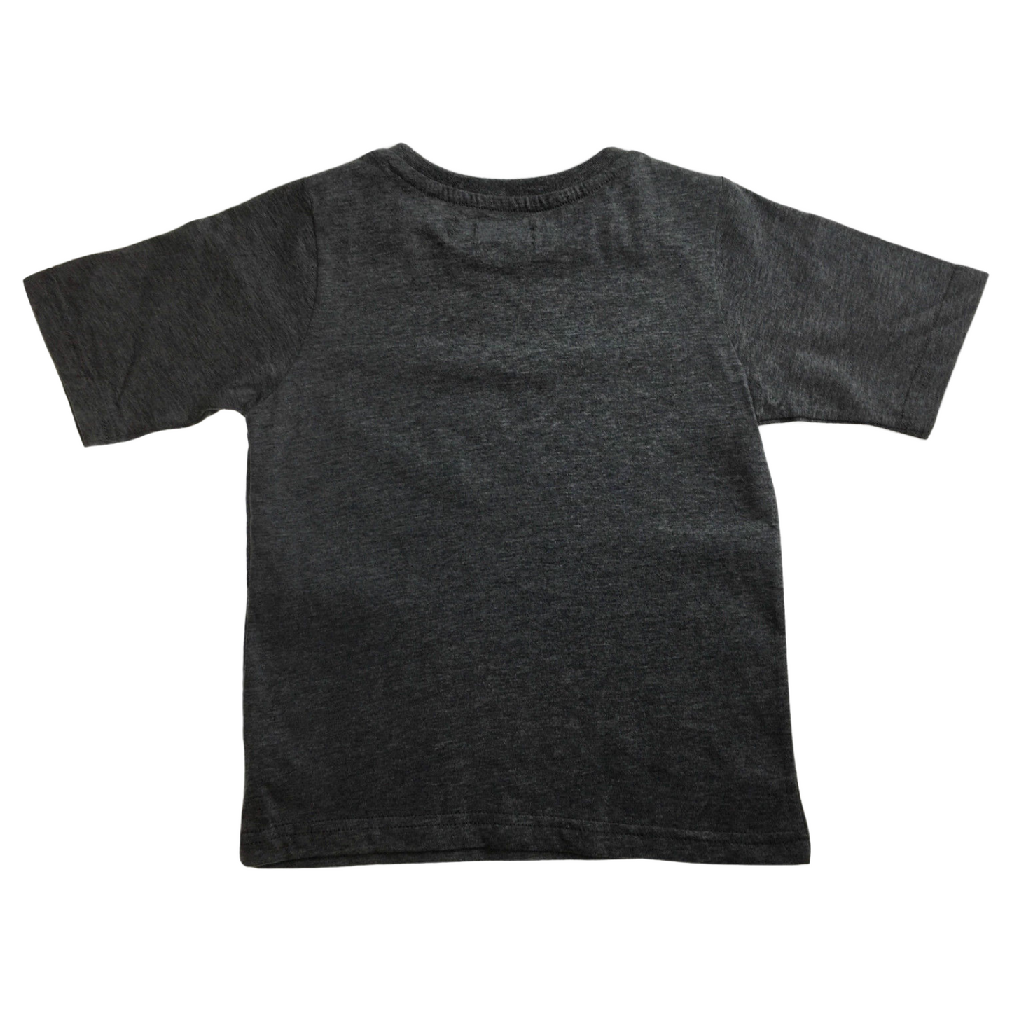 KIDS PLAIN T SHIRT Childrens Child 100% COTTON Boys Girls Basic Blank Tee Top - Grey Marle - 14