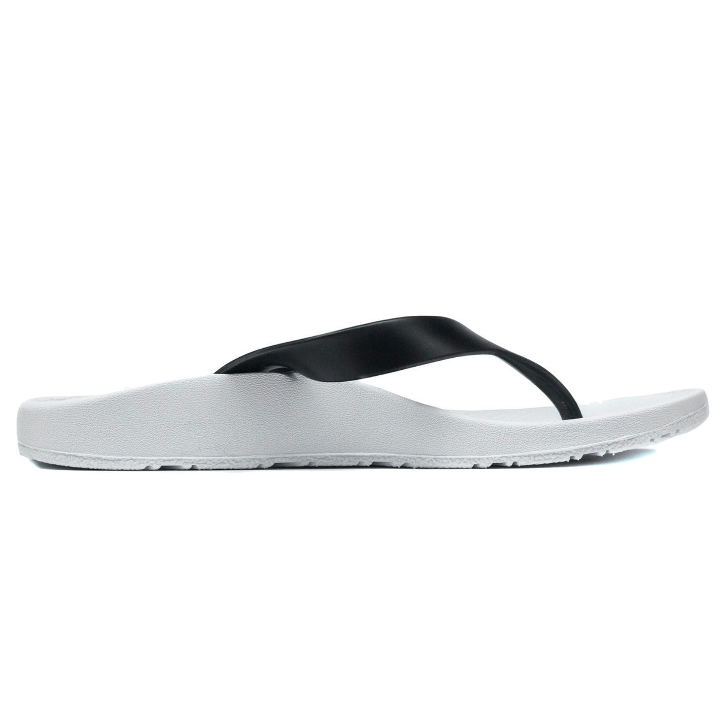 ARCHLINE Flip Flops Orthotic Thongs Arch Support Shoes Footwear - White/Black - EUR 36