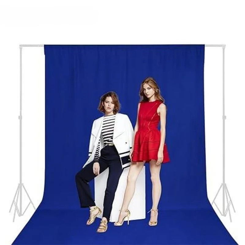 2mx3m White Hridz Muslin Backdrops for Photography