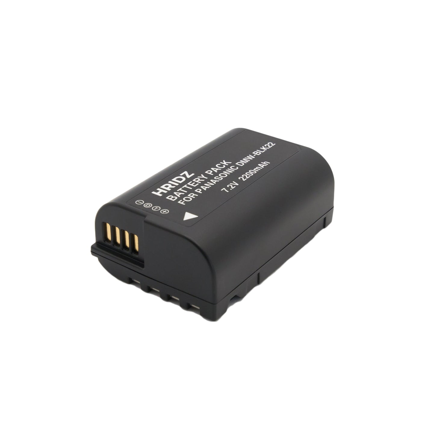 Hridz BLK22 2pcs Battery for Panasonic DMW-BLK22 LUMIX DSLR - 2-batteries only