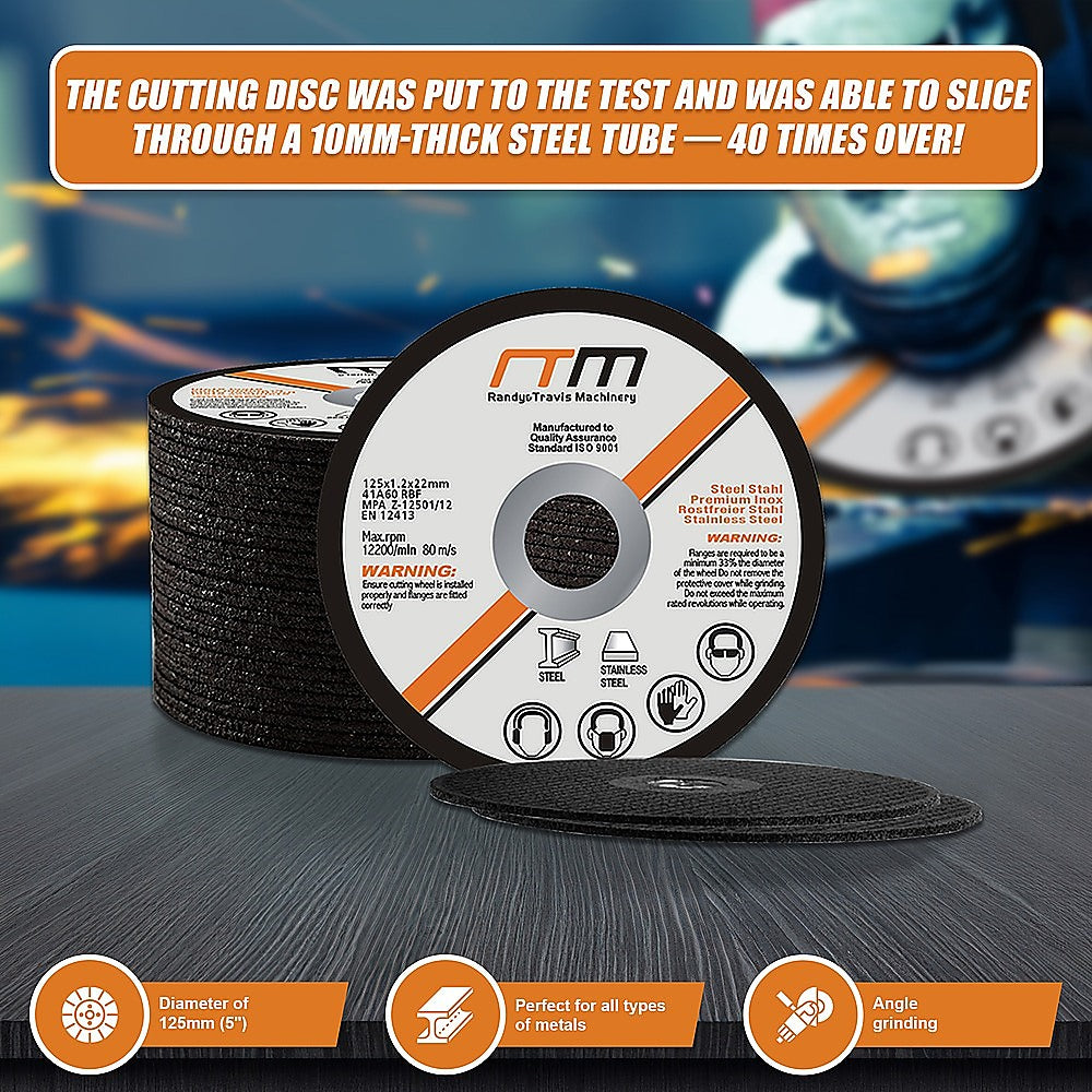 125mm 5 Cutting Disc Wheel for Angle Grinder x100