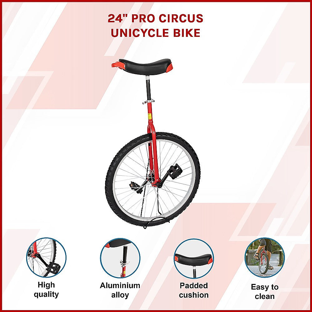 24 Pro Circus Unicycle Bike