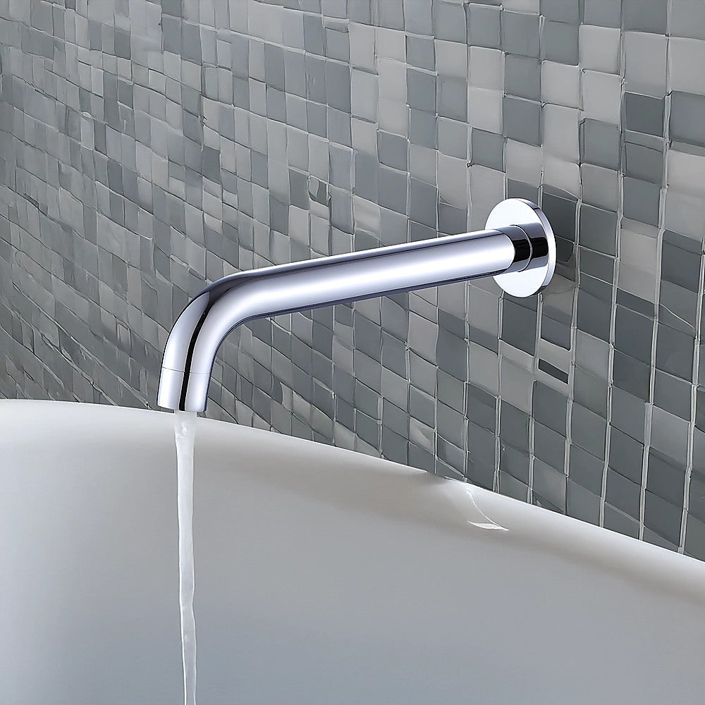 220mm Bath Spout in Polished Chrome Finish