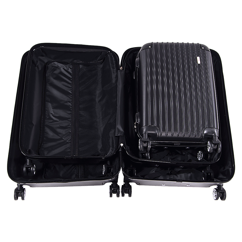 Delegate Suitcases Luggage Set 20 24 28Carry On Trolley TSA Travel Bag