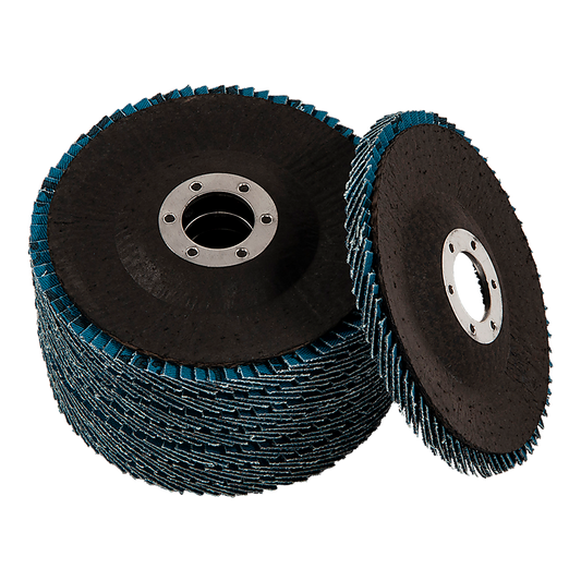 50x Pack Premium Zirconia Flap Disc Sanding Grinding 115mm 4.5 40 Grit