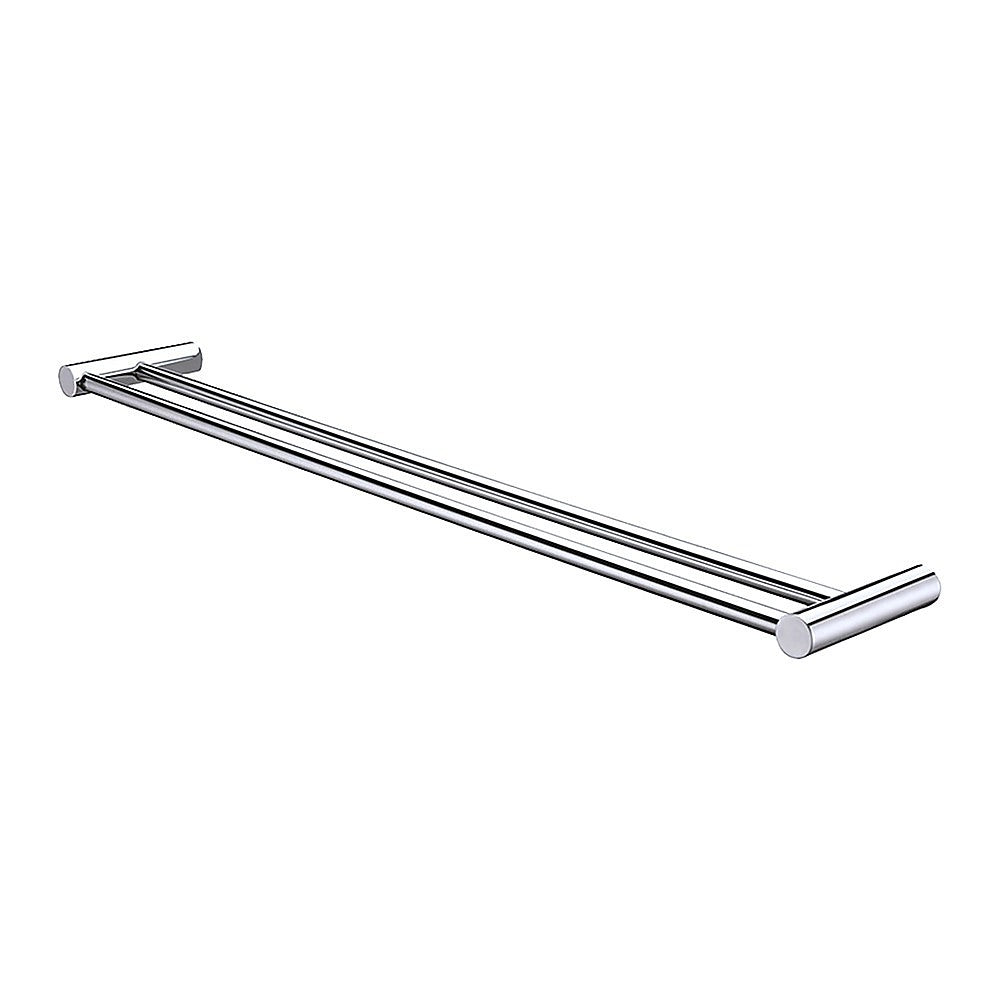 Double Towel Rail Grade 304 Stainless Steel 620mm