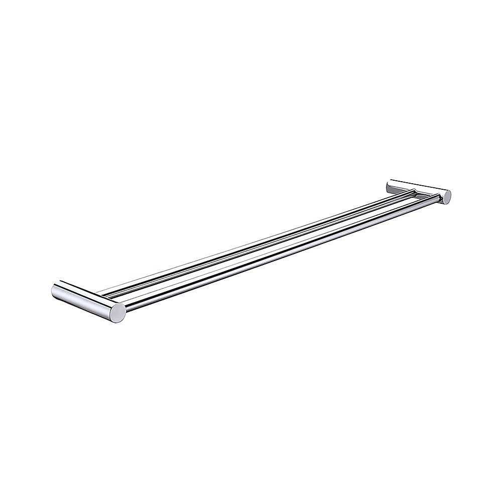 Double Towel Rail Grade 304 Stainless Steel 620mm