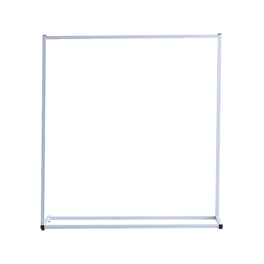 Commercial Clothing Garment Rack Retail Shop White