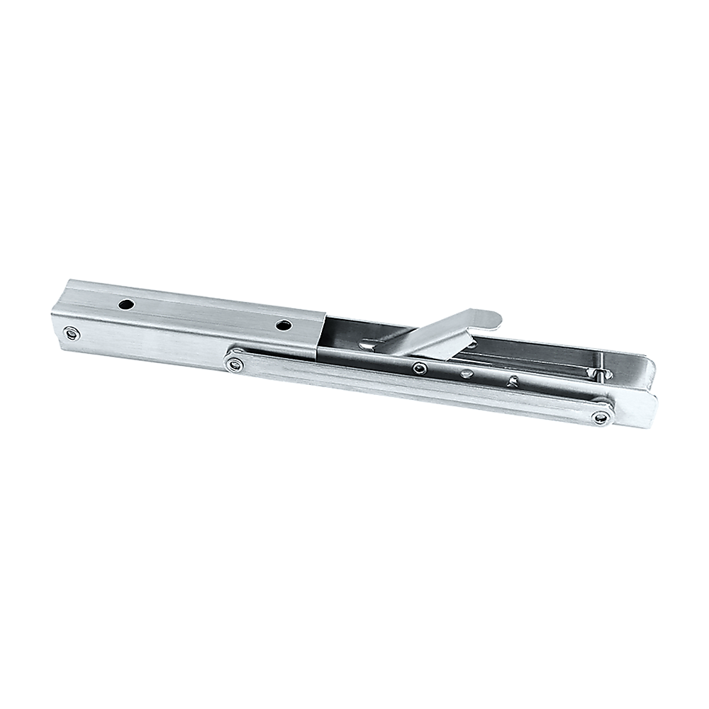 2x 10 Stainless Steel Folding Table Bracket Shelf Bench 50kg Load Heavy Duty