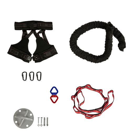 Heavy Bungee Cord Resistance Belt for Home Gym Yoga Bungee Rope Gravity Bungee (90kg)