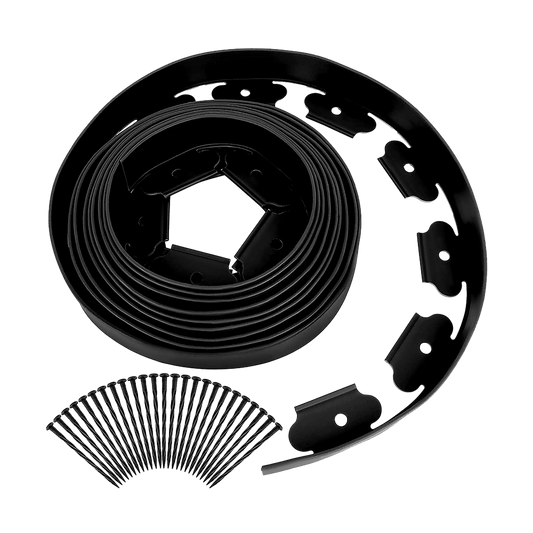 Landscape No Dig Lawn Garden Edging Kit 10m Flexible Durable Border Paver