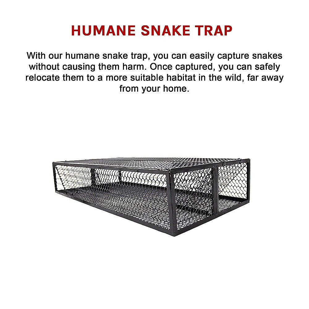 Humane Snake Trap Remove Small to Medium Snakes 2 Doors