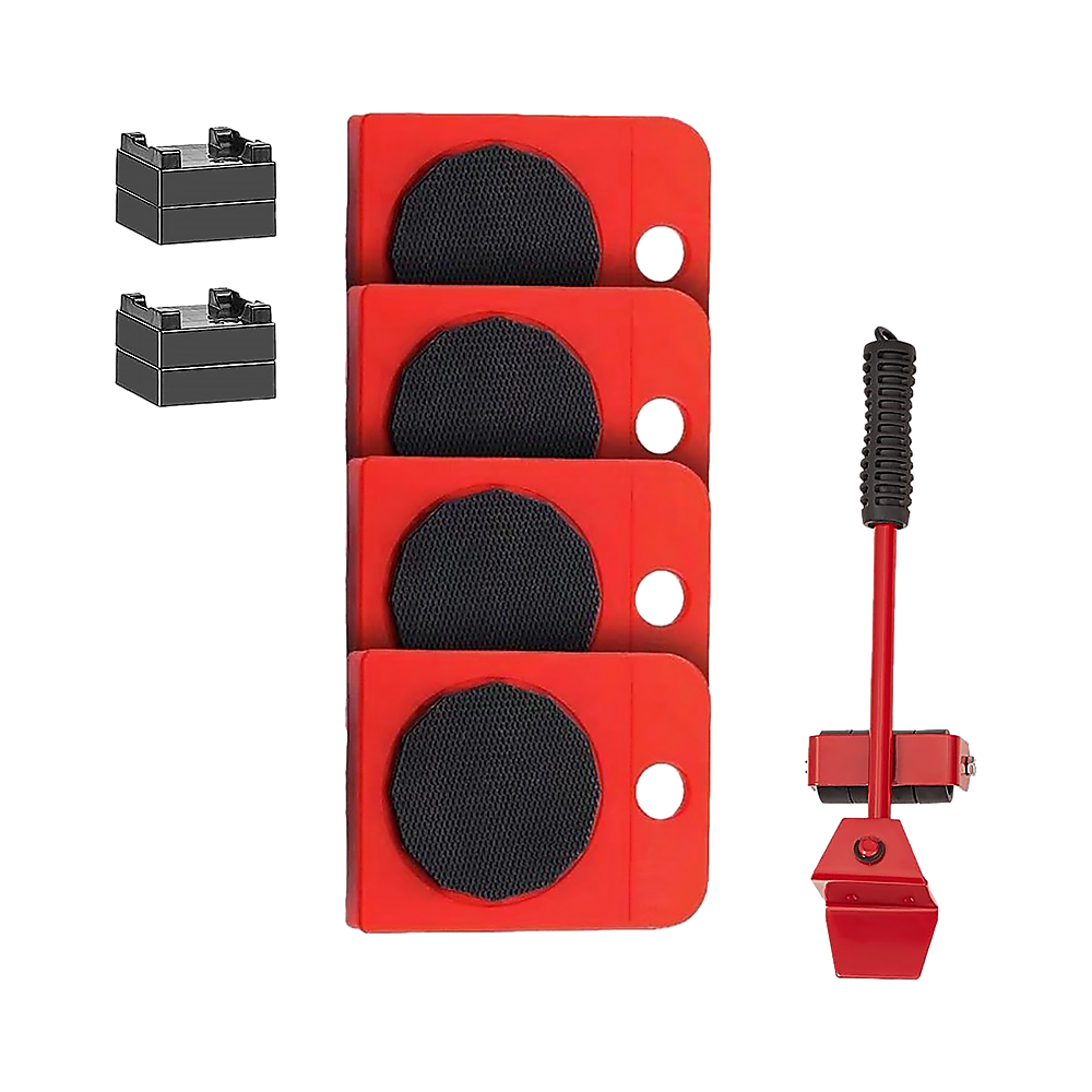 4 X All-purpose Dolly Plastic Heavy Duty Furniture Mover Slider Set