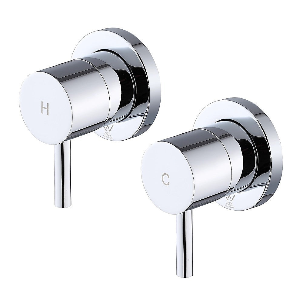 Bathroom Shower Bath Hot and Cold Mixer WATERMARK Certified in Chrome