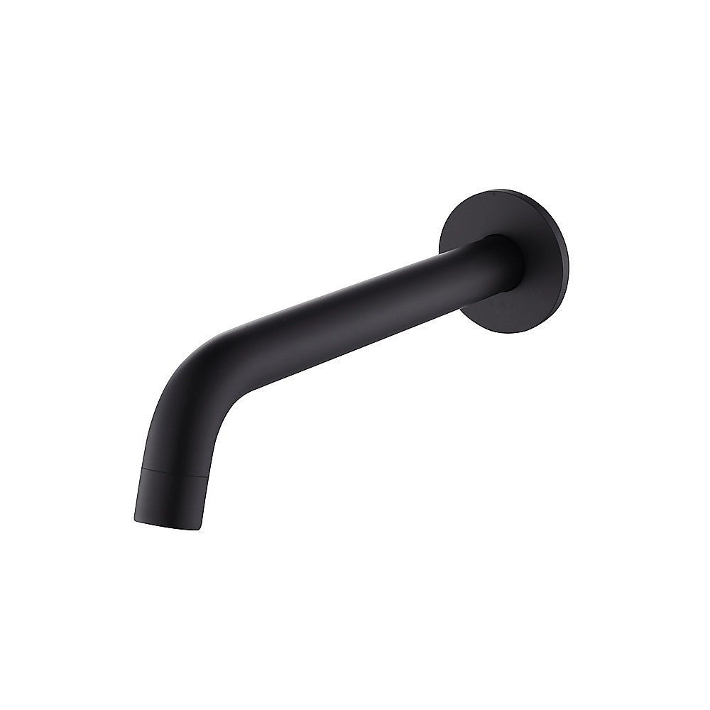220mm Bath Spout in Matte Black Finish