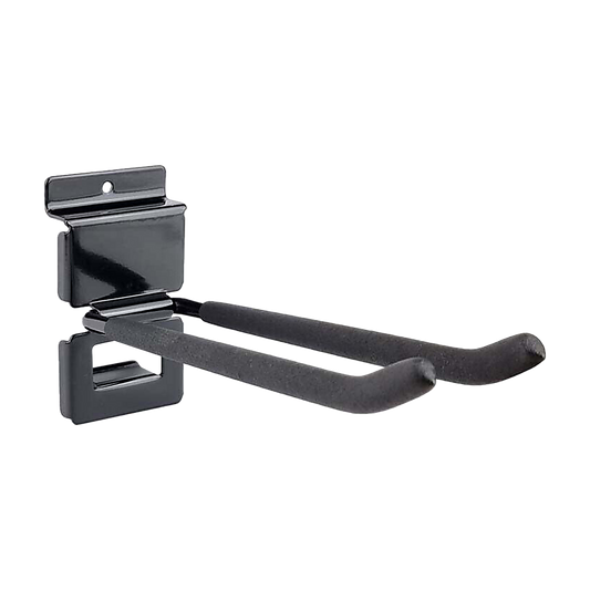 Garage Slatwall Retail Store Display Wall Mount Storage Double Hooks