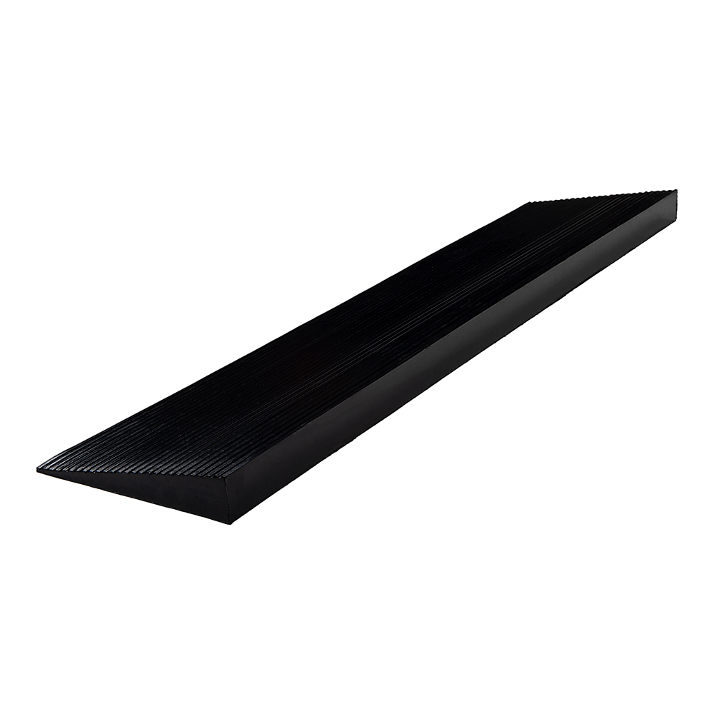 Cuttable Threshold Ramp Rubber Wheelchair Ramp Solid 4 cm Rise 90 cm Wide