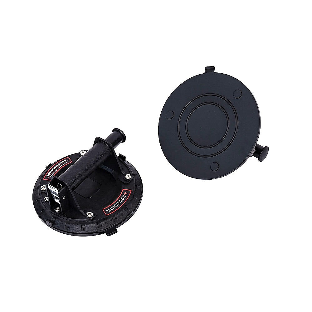 2x20cm 500kg Vacuum Suction Cup Glass Lifter Granite Sucker Pump Lift Heavy Duty
