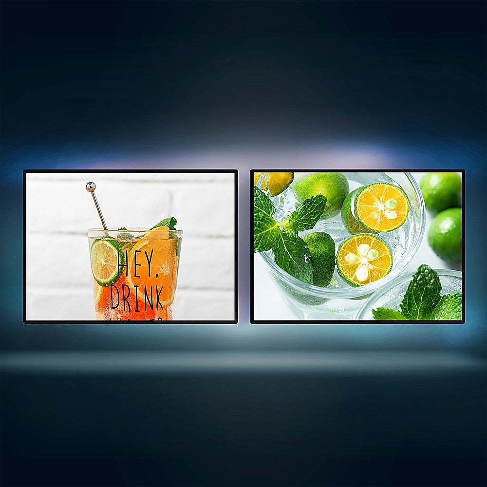 A2 LED Slim Advertising Lightbox Sign Wall-Mounted Poster Board Menu Frame