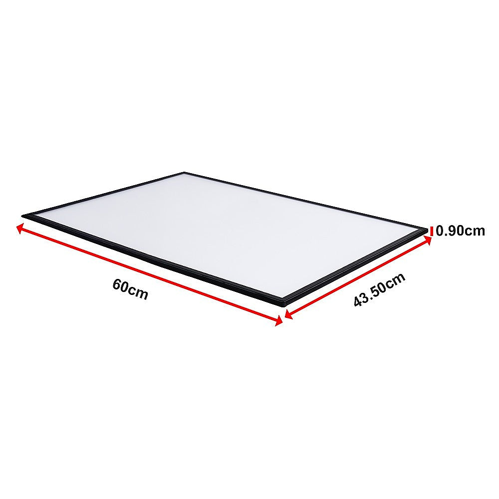 A2 LED Slim Advertising Lightbox Sign Wall-Mounted Poster Board Menu Frame