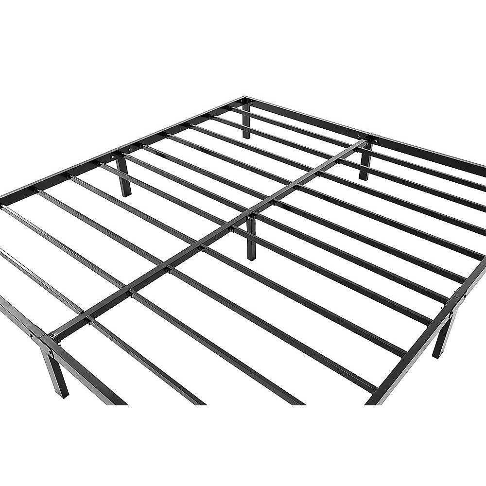 King Full Metal Bed Frame Base 閳 Sturdy Steel Bed Base for Australian Mattress