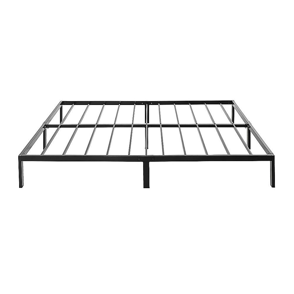 King Full Metal Bed Frame Base 閳 Sturdy Steel Bed Base for Australian Mattress