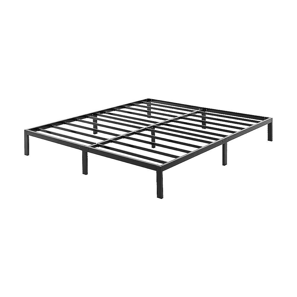 King Full Metal Bed Frame Base 閳 Sturdy Steel Bed Base for Australian Mattress