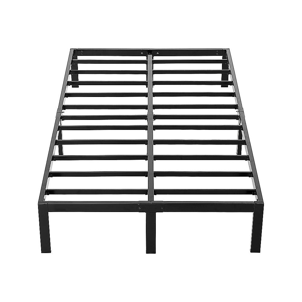 King Single Full Metal Bed Frame Base 閳 Sturdy Steel Bed Base for Australian Mattress