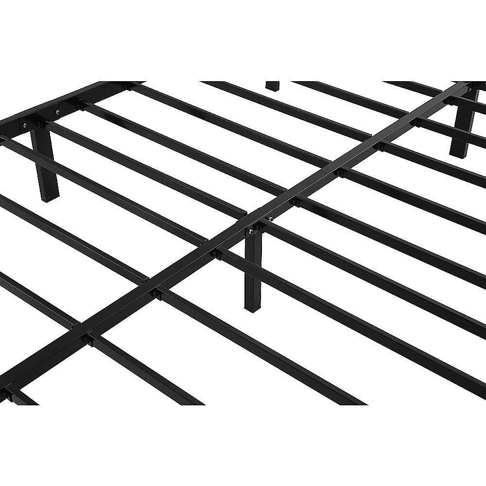 King Single Full Metal Bed Frame Base 閳 Sturdy Steel Bed Base for Australian Mattress