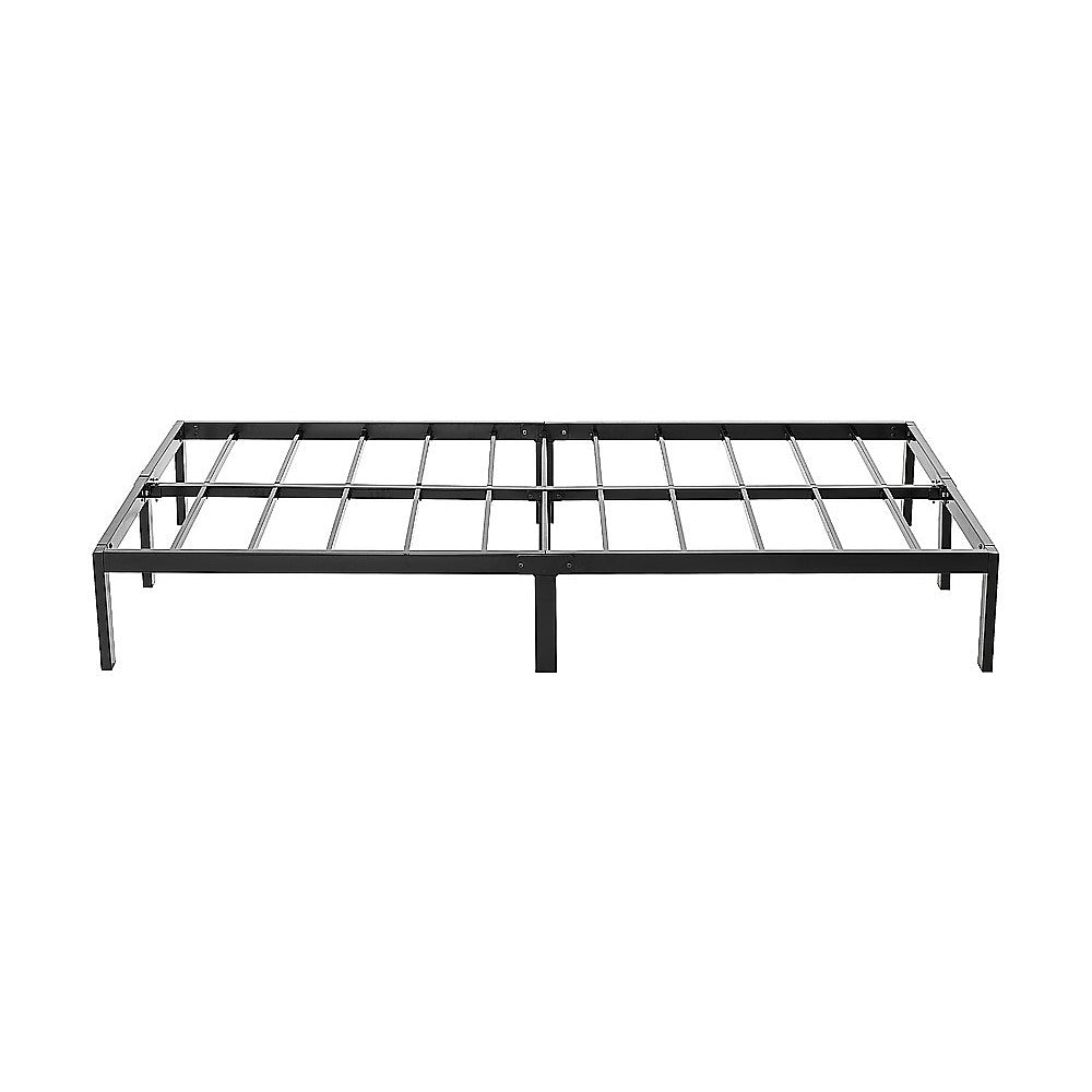 King Single Full Metal Bed Frame Base 閳 Sturdy Steel Bed Base for Australian Mattress
