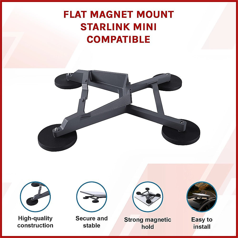 Flat Magnet Mount Starlink Mini Compatible