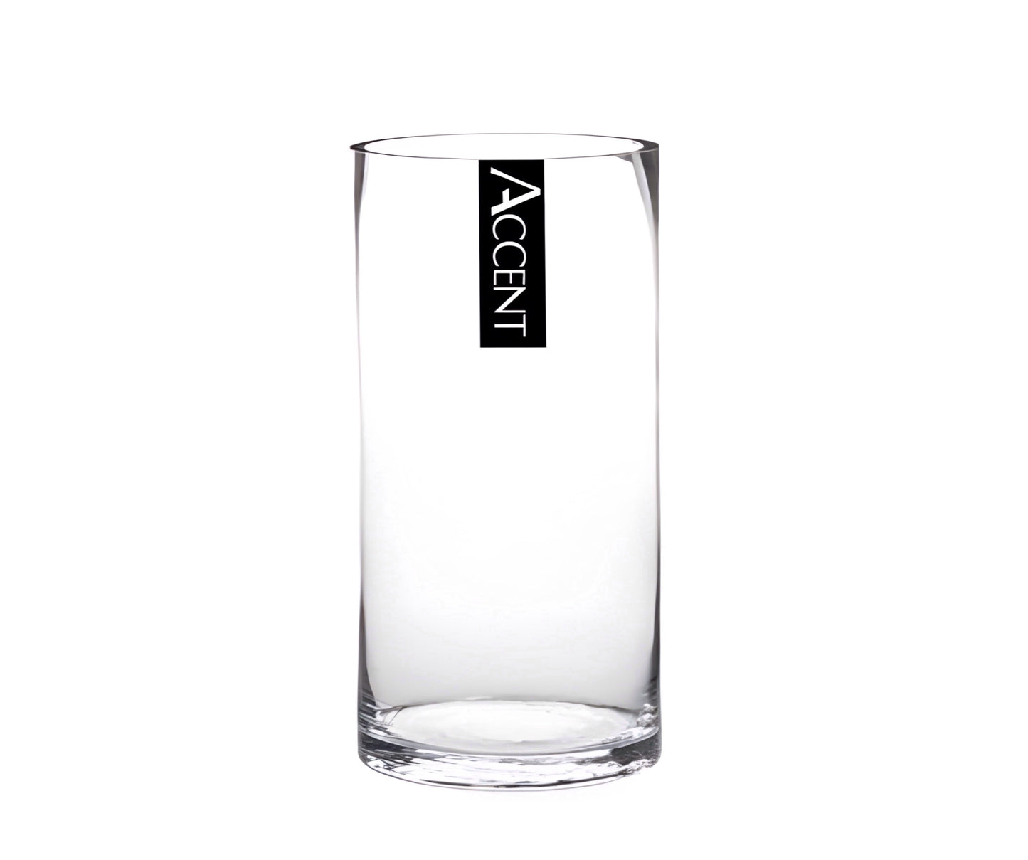 bulk 12 Glass Cylinder Vase 10x15cm