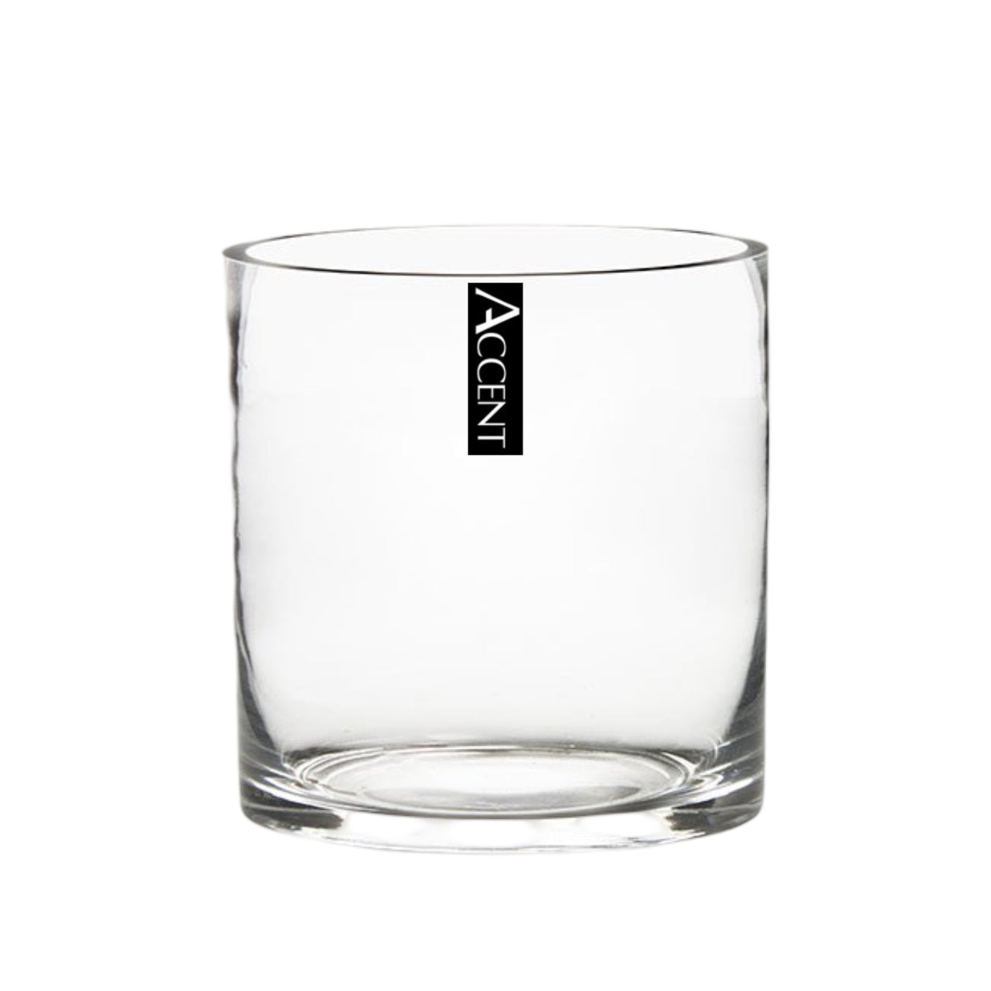 bulk 12 Glass Cylinder Vase 10cm