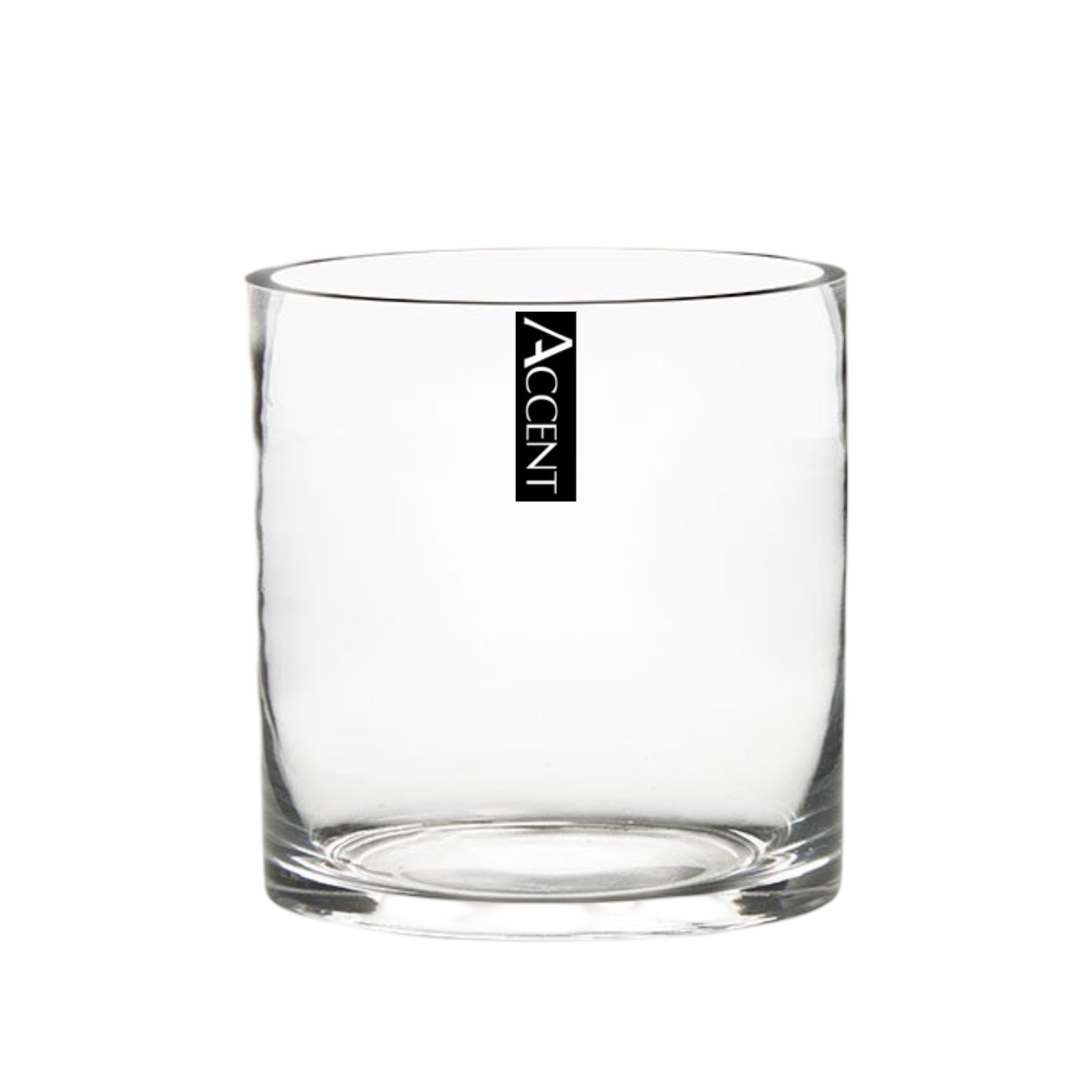 bulk 12 Glass Cylinder Vase 10cm