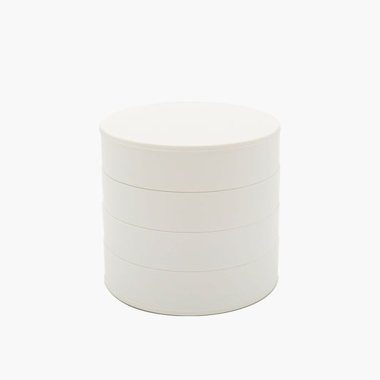 Parthenon Mini Jewellery Box white