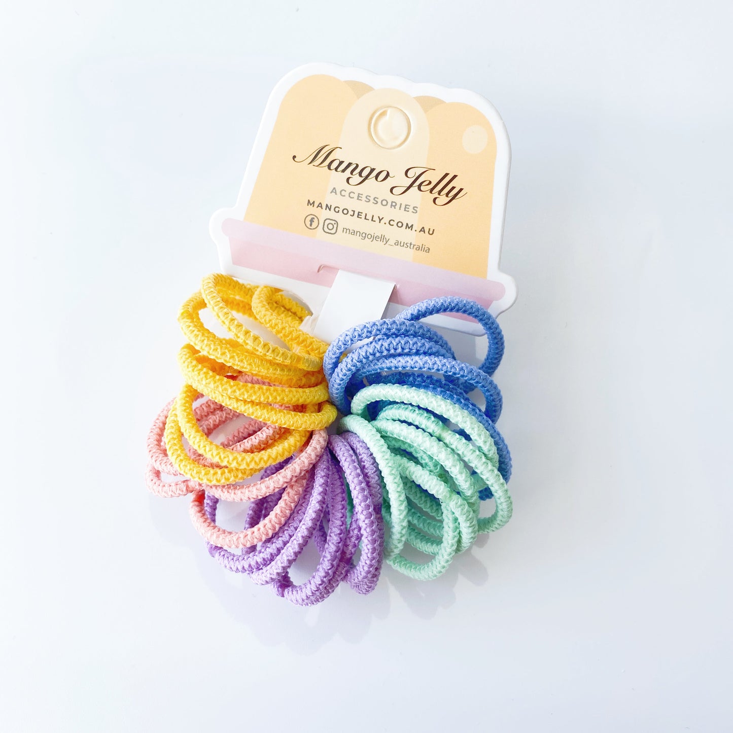 Kids Hair Ties (3cm) - Ring Candy - Six Pack