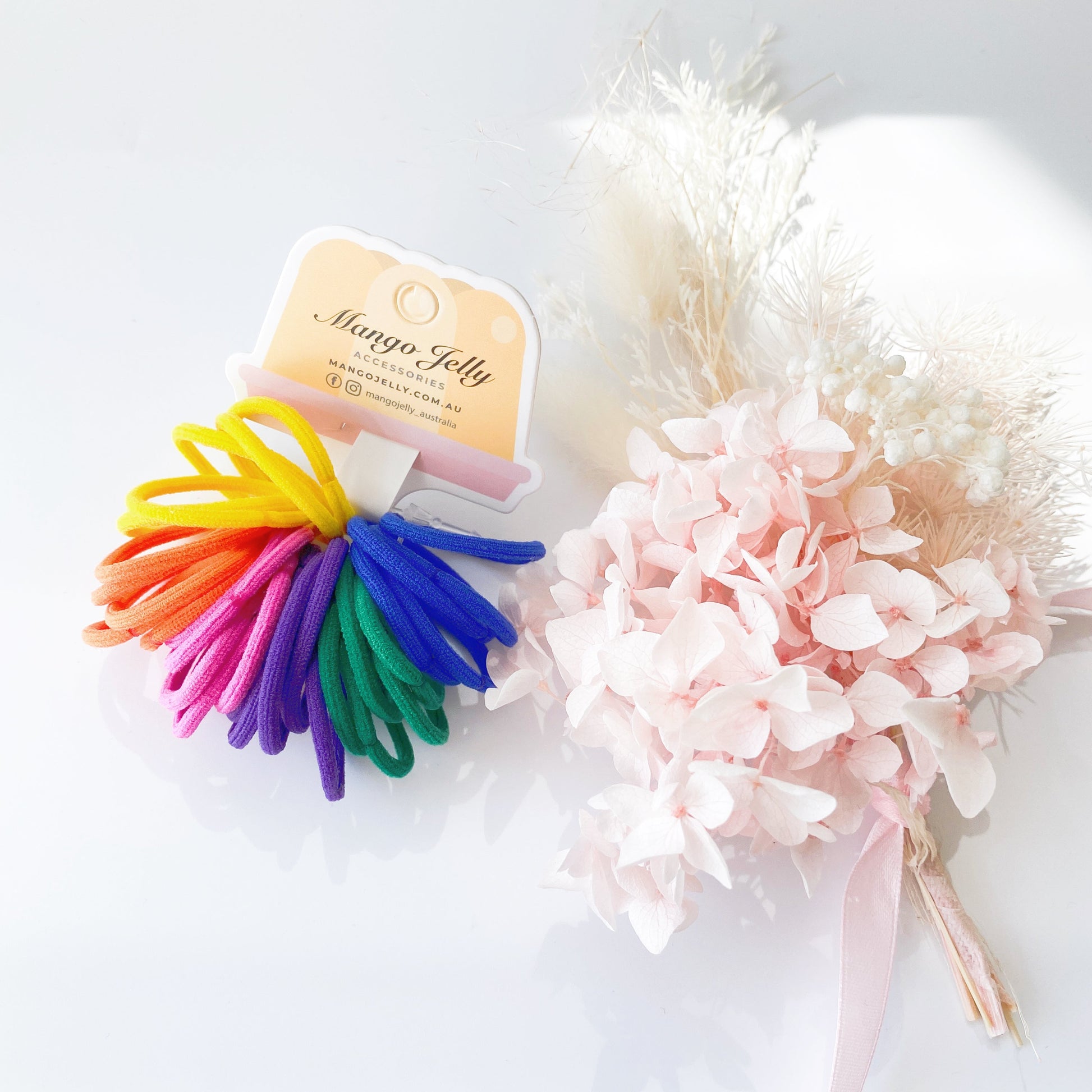 Kids Hair Ties (3cm) - Ring Retro - One Pack