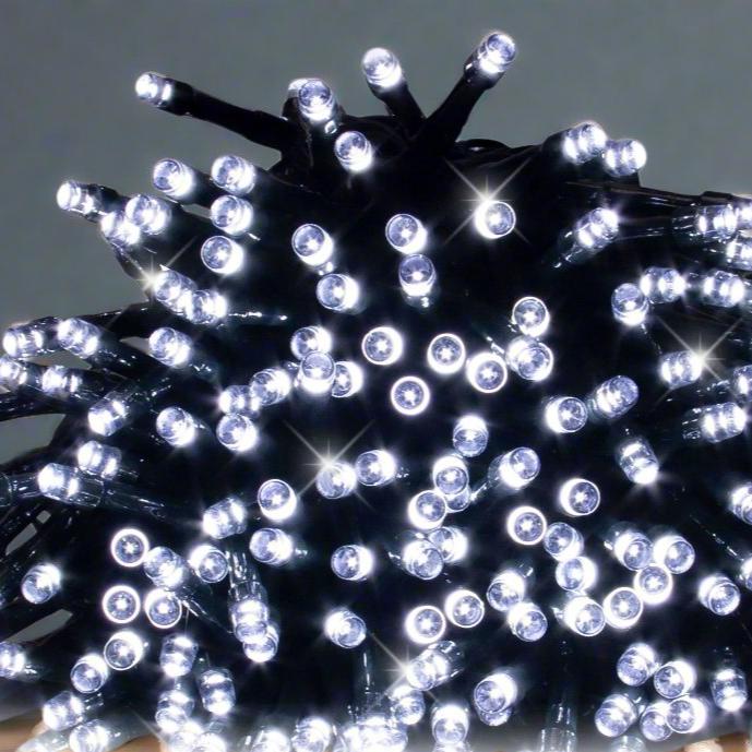 600 LED Fairy Lights ¨C Indoor & Outdoor Available in 3 Colors - Cool White