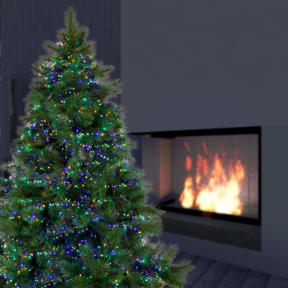 2000 LED Sparkle Tree Lights ¨C 50m, available in 2 Colors - Warm White